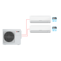 MITSUBISHI ELECTRIC MSZ-HJ25VA ER1 + MSZ-HJ50VA ER1 / MXZ-3HJ50VA ER1 мульти сплит-система